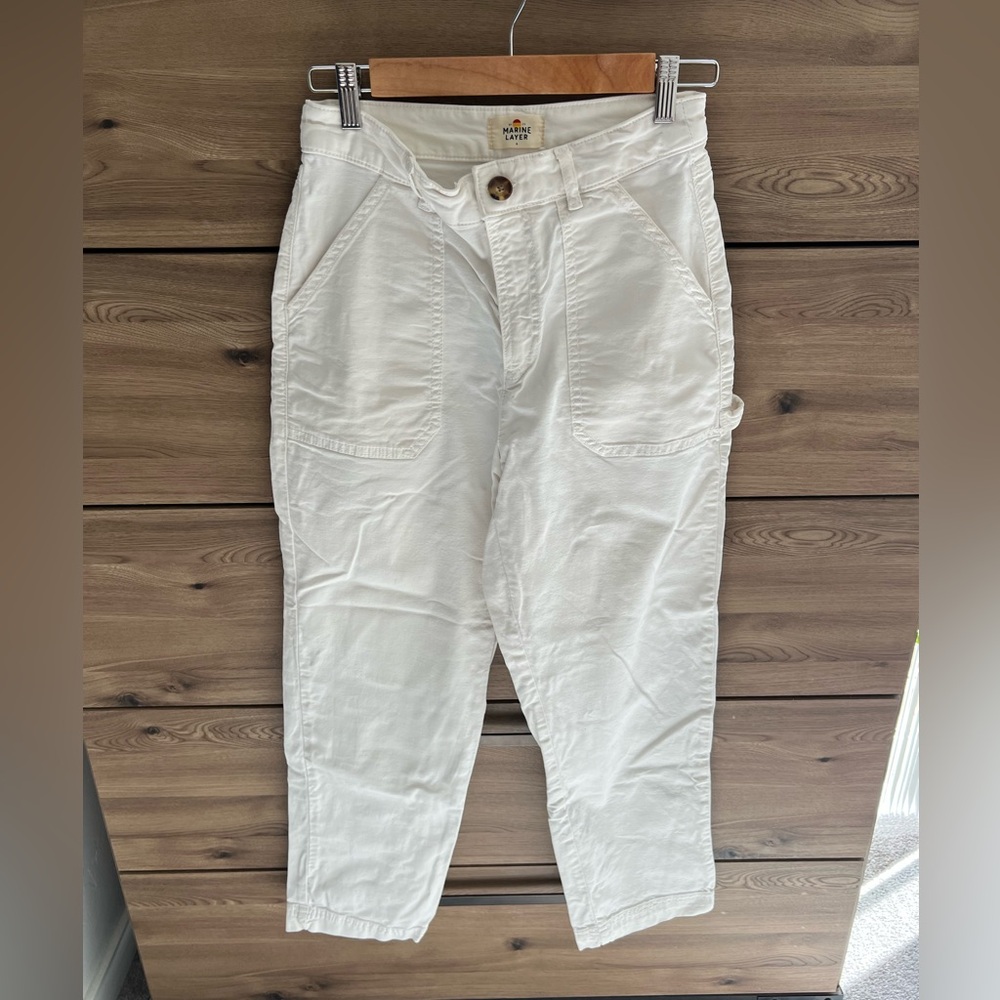 Marine Layer women’s white pants size 6